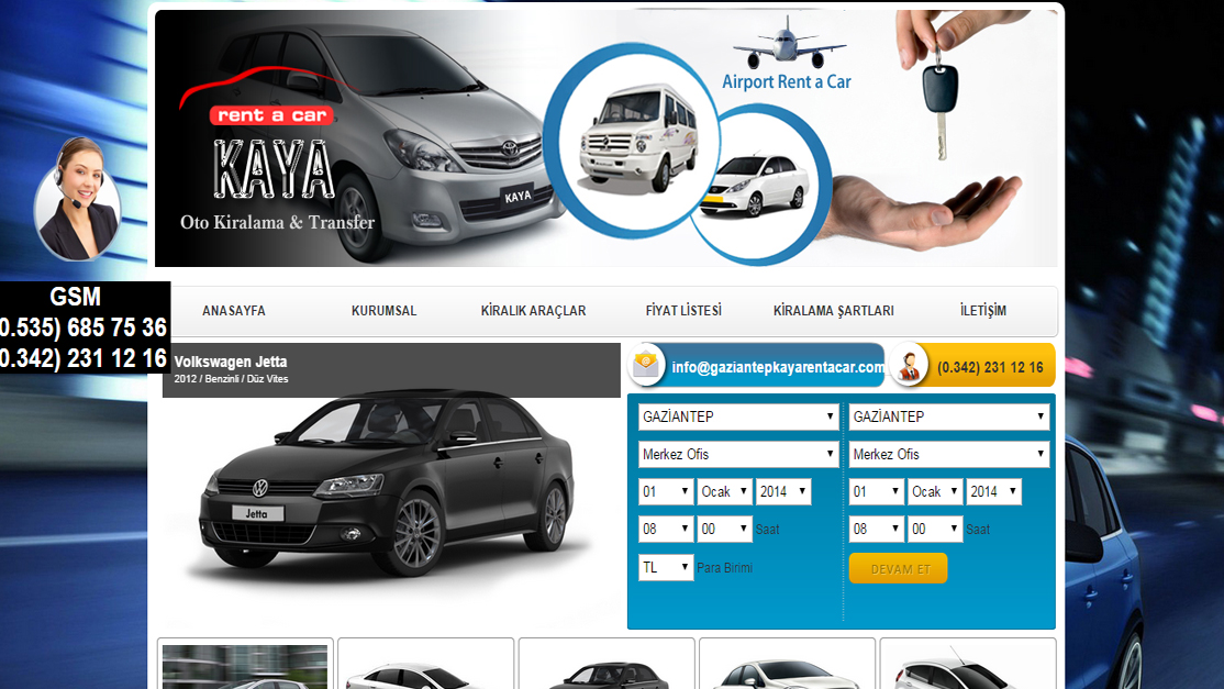 Kaya Rent a Car / GAZİANTEP